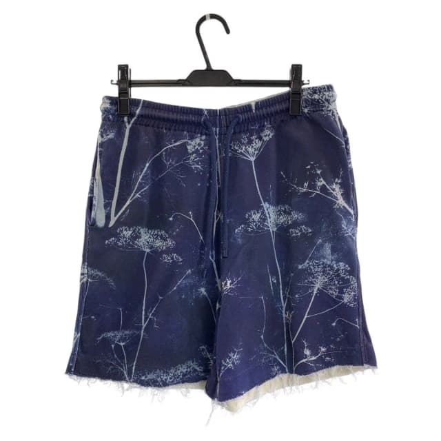 Loewe Anagram Logo M Blue Cotton Pile Shorts in Blue from The Reluxe, photo 1 of 1