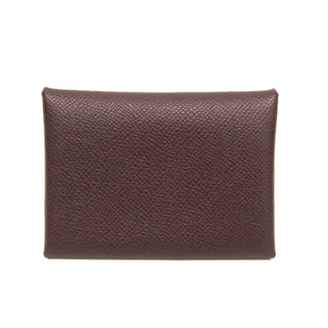 Hermès Calvi Duo Epsom Leather Card Case Brown in Brown Epsom leather from Elady, photo 1 of 1