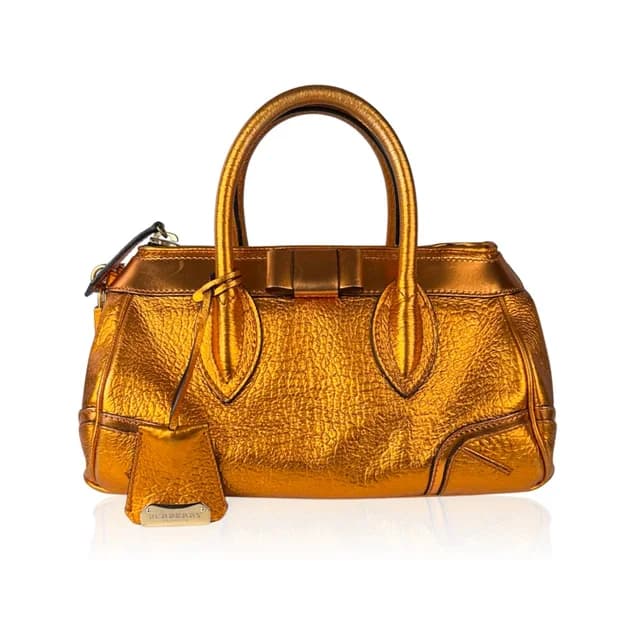 Burberry Prorsum 2013 Runway 'Blaze' Metallic Orange Leather Bag in Orange Leather from Designer Archives, photo 1 of 1