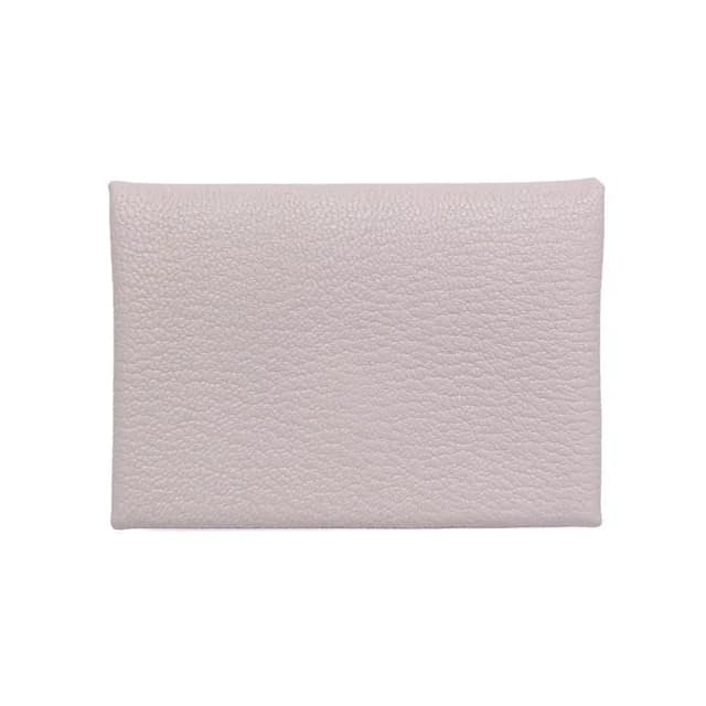 Hermès Calvi Duo Chevre Leather Card Case Light Pink in Light pink Chevre leather from Elady, photo 1 of 1