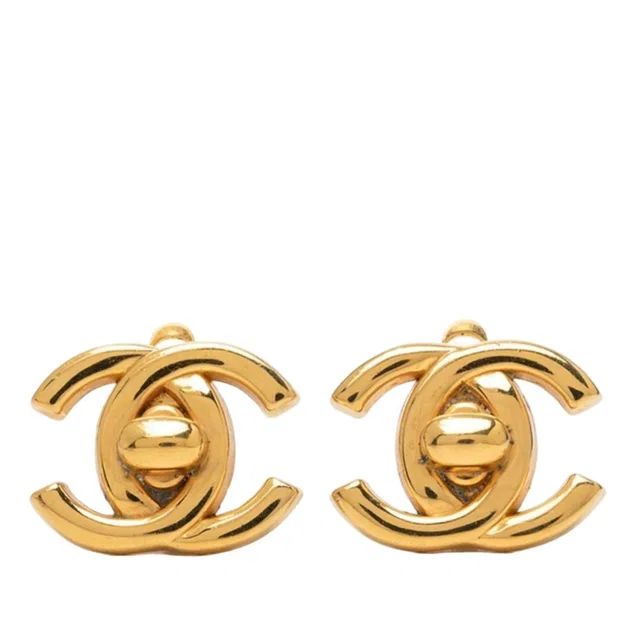Chanel CC Logo Vintage Earrings from The Reluxe, photo 1 of 1