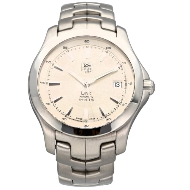 TAG Heuer Link WJF2111 39mm Stainless Steel Watch from H&T, photo 1 of 1