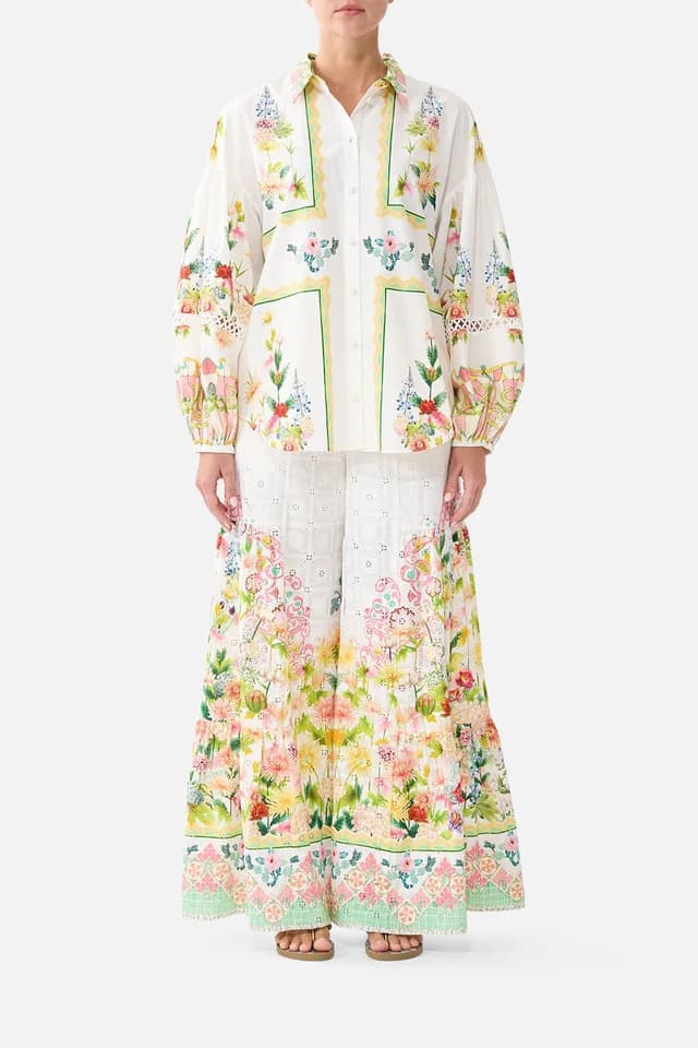Camilla eBoutique BALLOON SLEEVE BLOUSE THE CALL OF CATALONIA, image 1 of 1 from CAMILLA