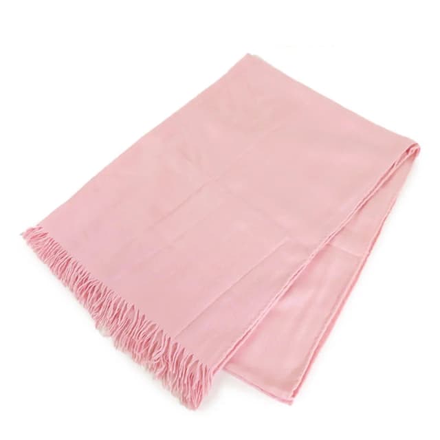 Hermès New Libris Shawl Pink Cashmere Silk Scarf in Pink Silk from The Reluxe, photo 1 of 1