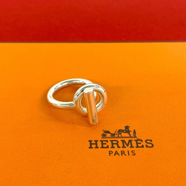 Hermès Echappee Ring 925 Sterling Silver in Silver from The Reluxe, photo 1 of 1