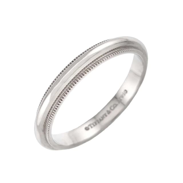 Tiffany & Co. Milgray Ring Platinum Together Milgrain from The Reluxe, photo 1 of 1