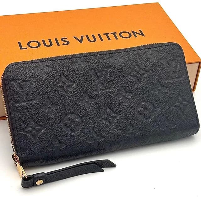 Louis Vuitton Zippy Wallet Monogram Dark Navy in Navy from The Reluxe, photo 1 of 1
