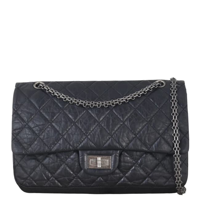Chanel 2.55 Reissue 227 Double Flap Bag in Calfskin from Luxe.It.Fwd, photo 1 of 1