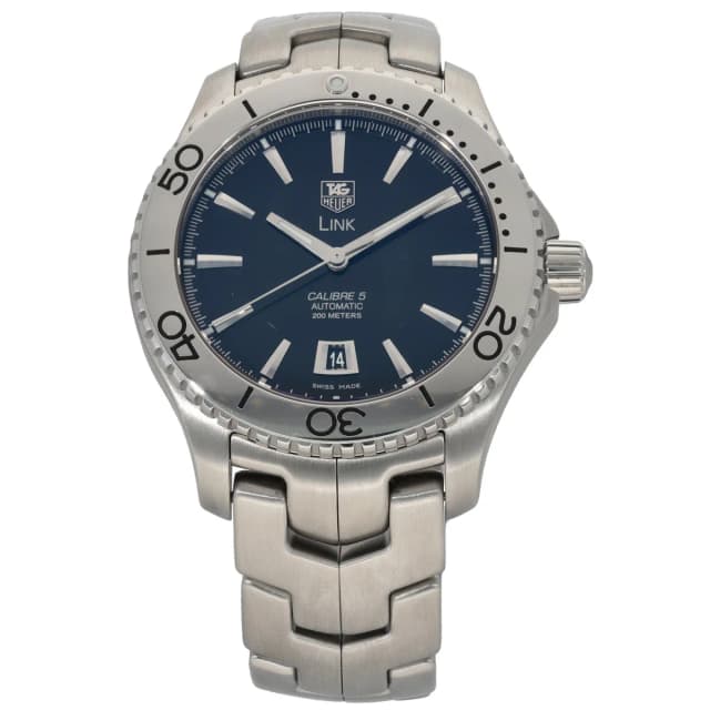 TAG Heuer Link WJ201A 41mm Stainless Steel Watch from H&T, photo 1 of 1