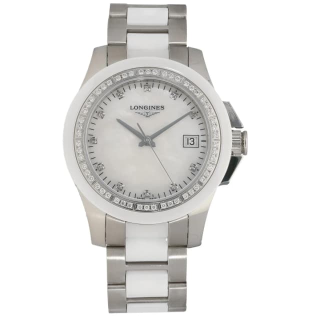 Longines Conquest Classic L3.281.0 35mm Stainless Steel Watch from H&T, photo 1 of 1