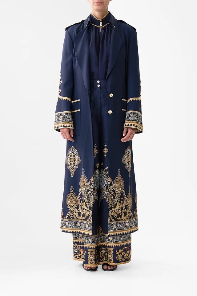 Camilla eBoutique LONG MILITARY COAT THE IMPERIAL GATE, image 1 of 1 from CAMILLA