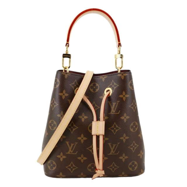 Louis Vuitton Neonoe BB Monogram Canvas Bucket Bag Brown in Brown Coated canvas from Dallas Designer Handbags, photo 1 of 1