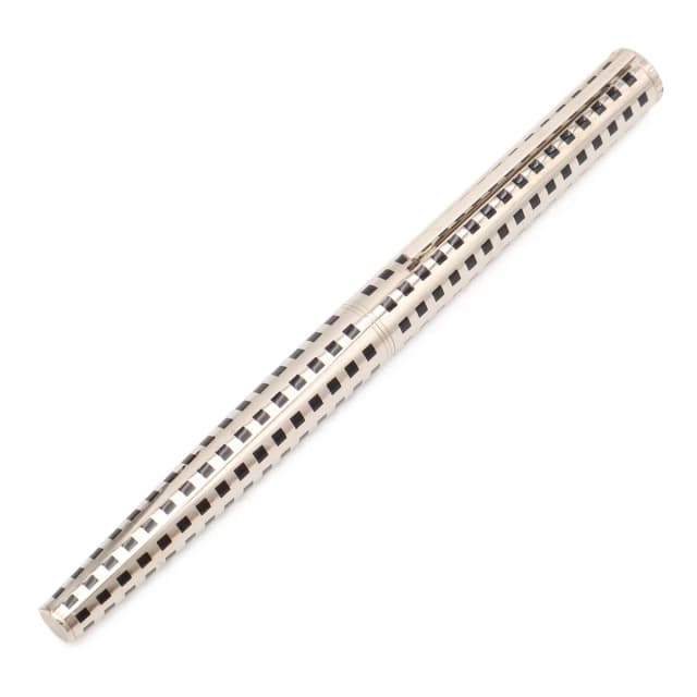 Louis Vuitton Jet Rack Ballpoint Pen Cap Type Metal Silver Blue in Blue from The Reluxe, photo 1 of 1