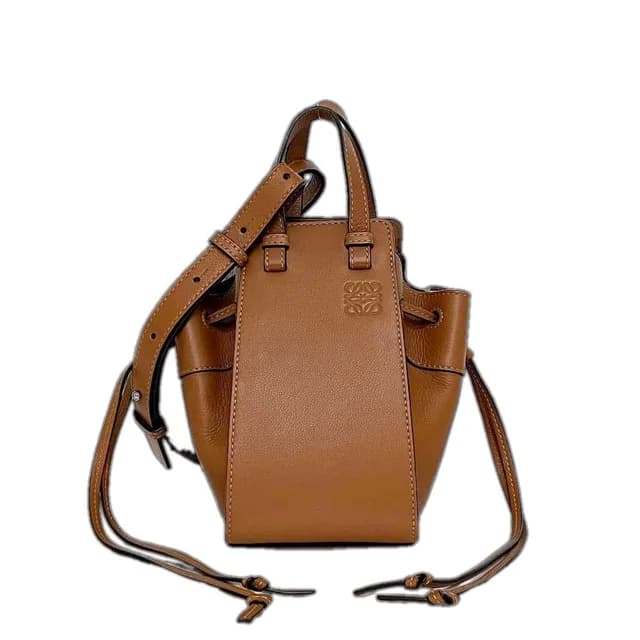 Loewe Shoulder Bag Hammock Mini Brown Anagram in Brown Leather from The Reluxe, photo 1 of 1