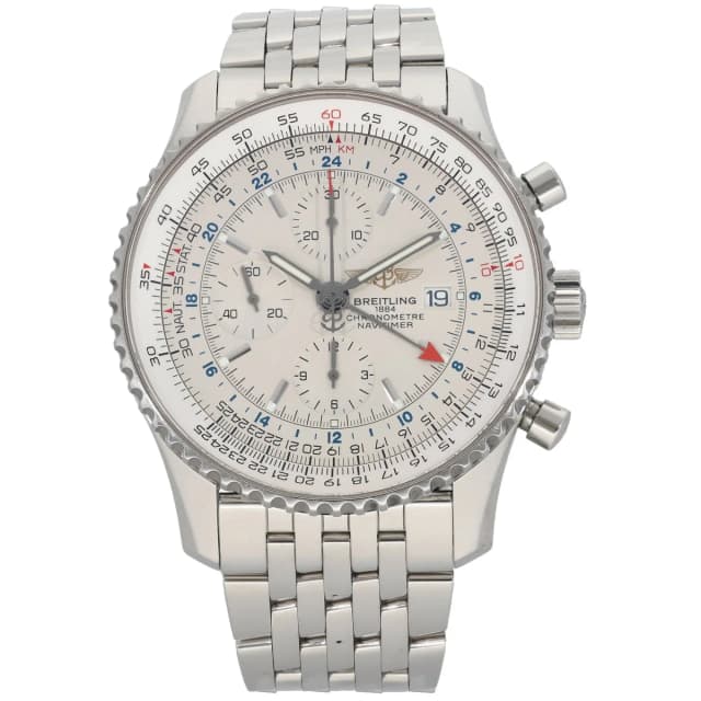 Breitling Navitimer A24322 46mm Stainless Steel Watch from H&T, photo 1 of 1