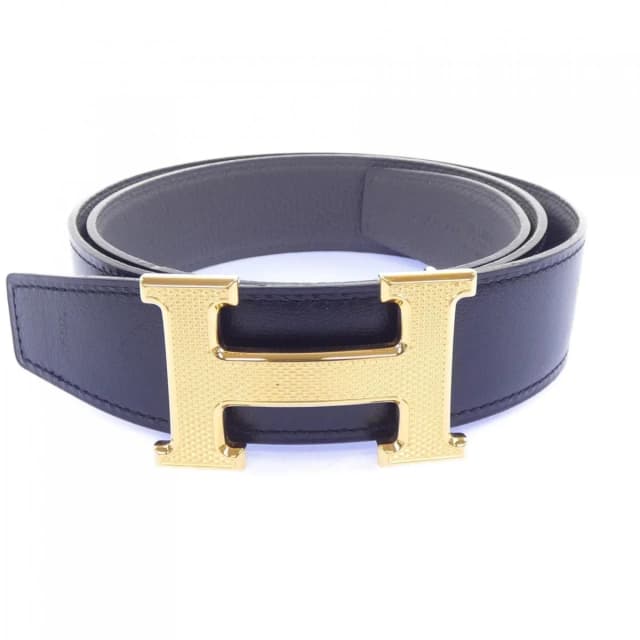 Hermès H Guilloche 32 Reversible Belt from The Reluxe, photo 1 of 1