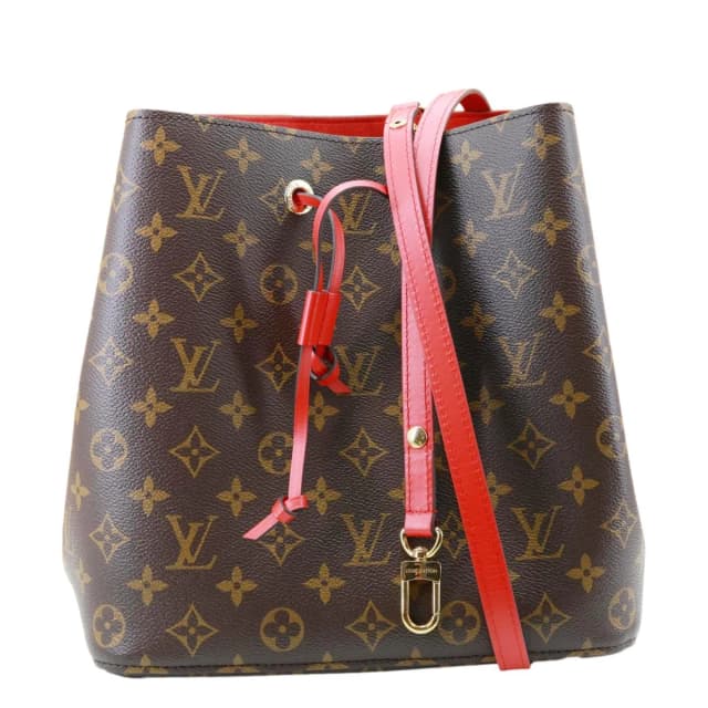 Louis Vuitton Neonoe MM Giant Monogram Canvas Bucket Shoulder Bag Brown in Brown Coated canvas from Dallas Designer Handbags, photo 1 of 1