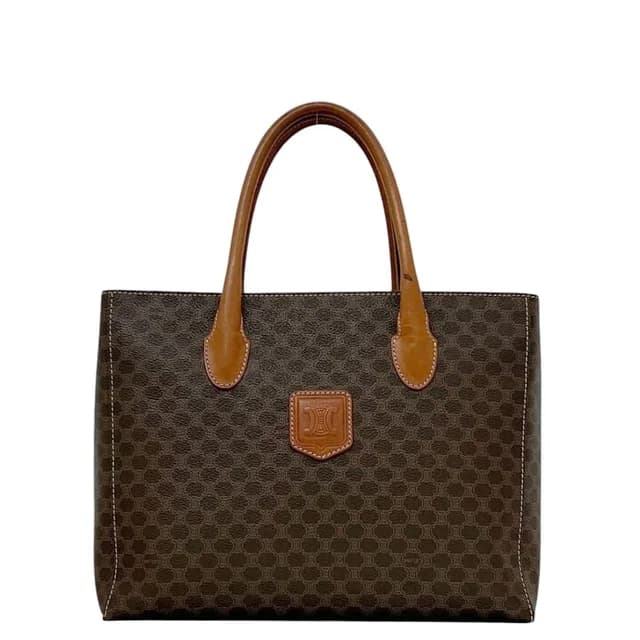Celine Tote Brown Macadam Handbag Leather MC 97 in Brown Leather from The Reluxe, photo 1 of 1
