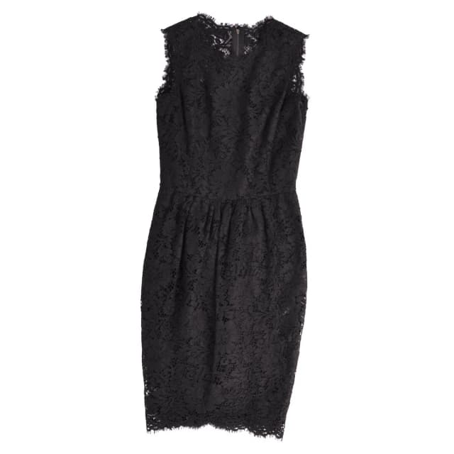 Dolce & Gabbana Dress Sleeveless All Lace Black M in Black from The Reluxe, photo 1 of 1