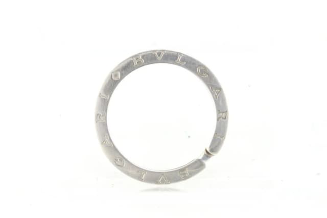 Bvlgari 925 Silver Key Ring Pendant Head Top Key Holder in Silver from Bagriculture, photo 1 of 1