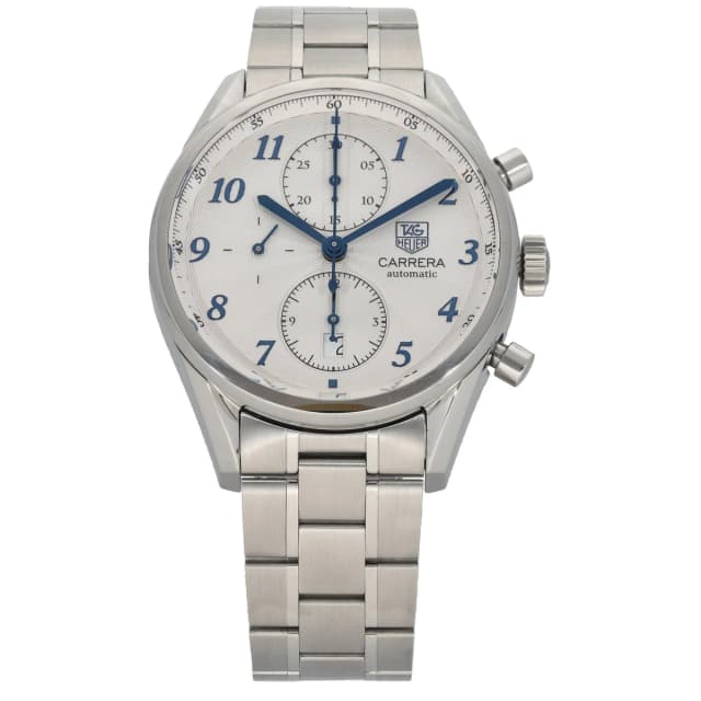 TAG Heuer Carrera CAS2111 41mm Stainless Steel Watch from H&T, photo 1 of 1