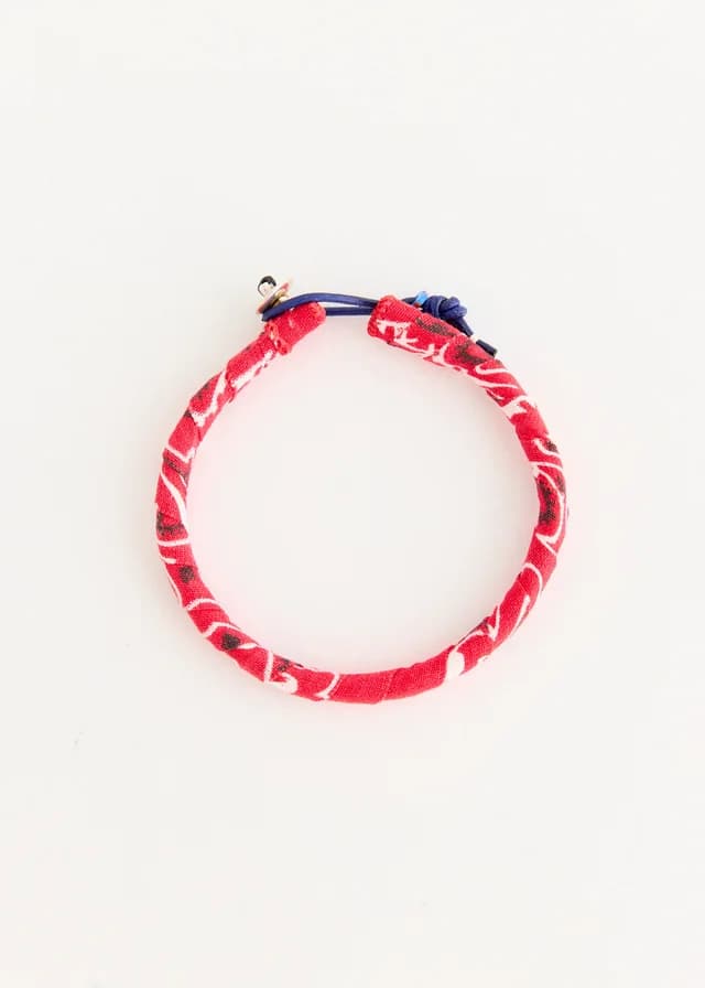 Mikia Bandana Bracelet in 03 red, image 1 of 1 from Incu