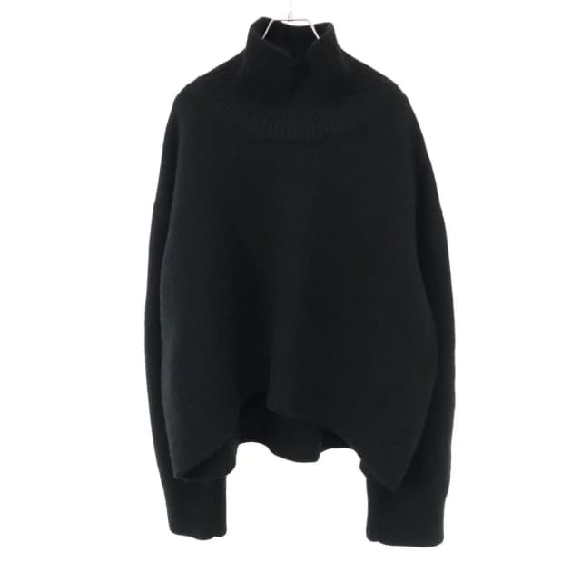 Celine by Phoebe Philo Cashmere Chunky Knit Sweater Black in Black Cashmere from The Reluxe, photo 1 of 1