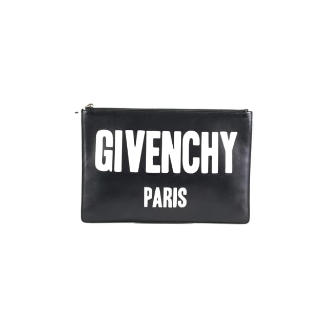 Givenchy Large Pouch Black in Black Calfskin from The Purse Affair, photo 1 of 1
