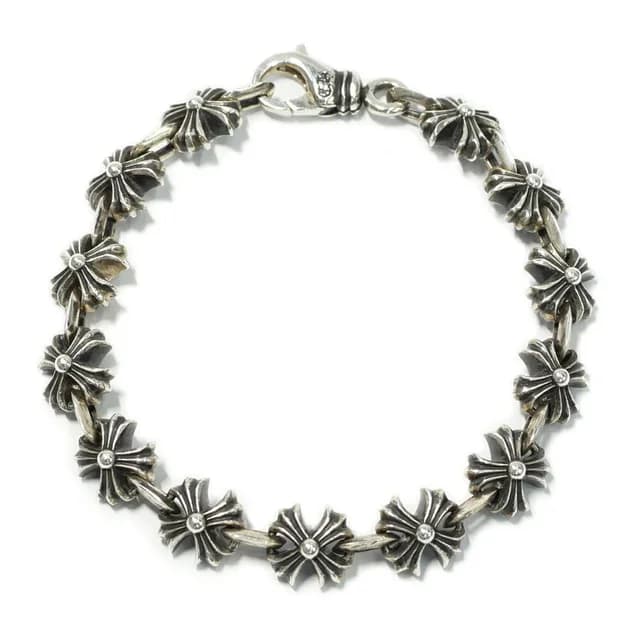 Chrome Hearts x Link CH Plus Bracelet Silver in Silver from The Reluxe, photo 1 of 1
