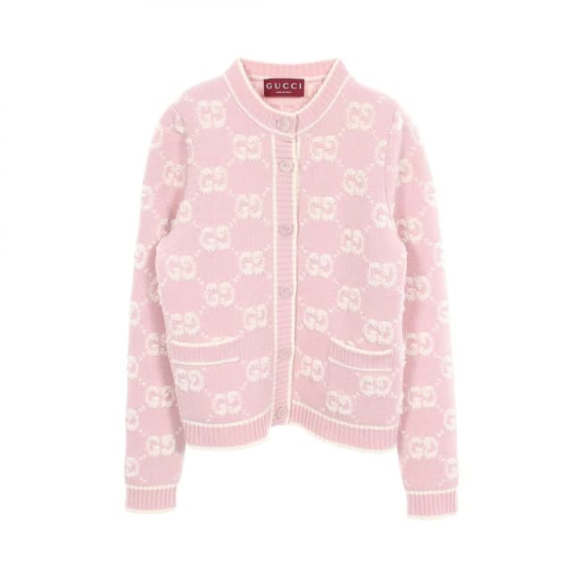 Gucci Cardigan GG Boucle Wool Jacquard in Wool from The Reluxe, photo 1 of 1
