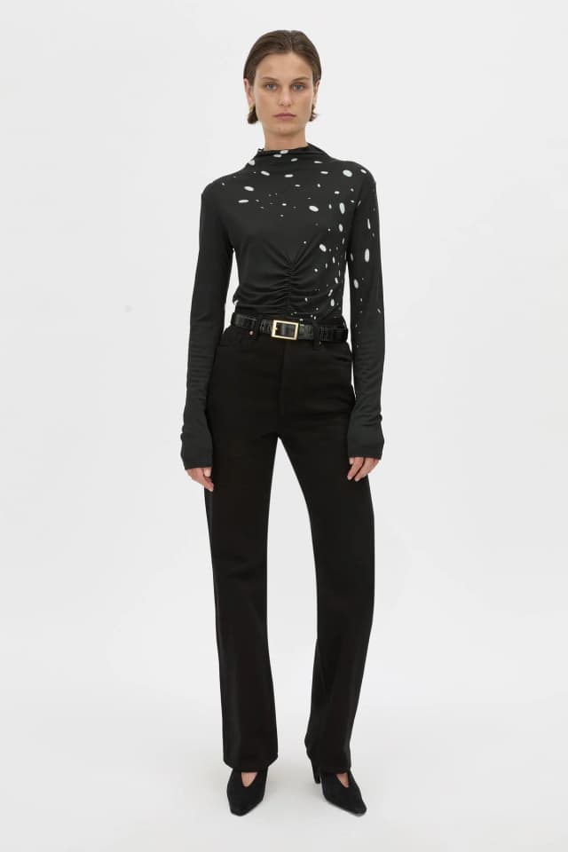 C&M CAMILLA AND MARC SALE Skyward Printed Top in skyward print, image 1 of 1 from Camilla and Marc