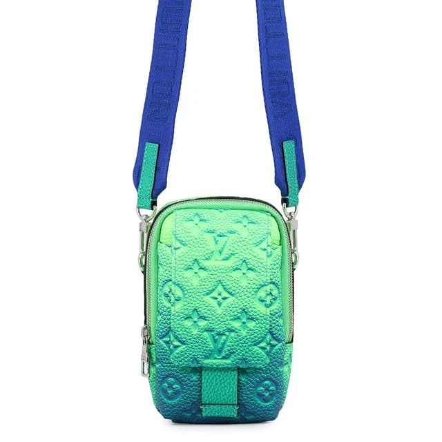 Louis Vuitton Shoulder Bag Double Pouch Illusion Taurillon Leather in Leather from The Reluxe, photo 1 of 1