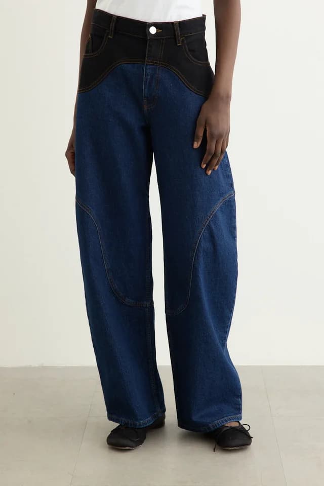 Baum und Pferdgarten Napolen Jeans in Blue Black Mix, image 1 of 1 from Incu