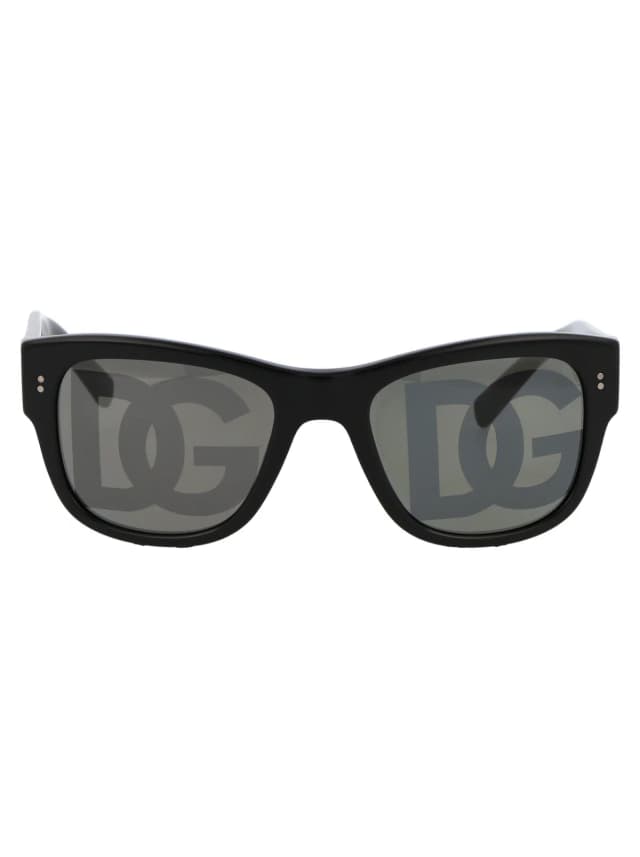 Dolce & Gabbana 0dg4338 Tinted Acetate Sunglasses — Black in Black from HEWI, photo 1 of 1