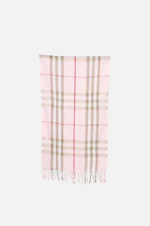 Burberry House Check Gauze Scarf from VSP Consignment, photo 1 of 1