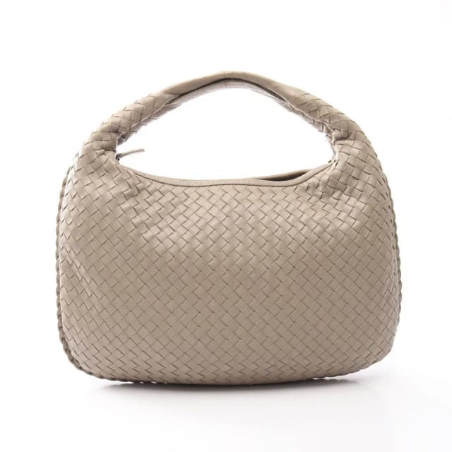 Bottega Veneta Shoulder Bag Intrecciato Beige Leather in Beige Woven leather from The Reluxe, photo 1 of 1