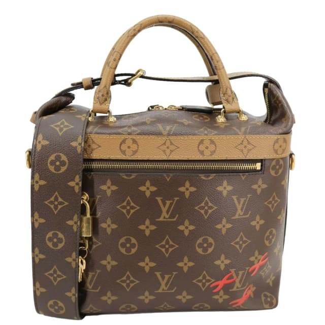 Louis Vuitton City Cruiser Reverse Monogram Canvas Shoulder Bag Brown in Brown Coated canvas from Dallas Designer Handbags, photo 1 of 1