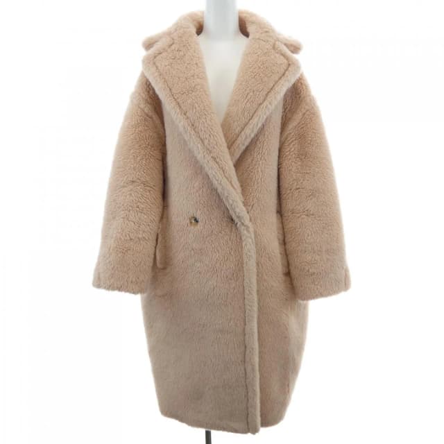 Max Mara Tedgirl Teddy Bear Coat in Silk from The Reluxe, photo 1 of 1