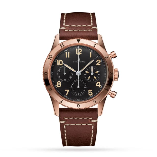 Breitling Aviator 8 1953 Limited Edition Mens Watch in silver|gray Leather from WatchesOfSwitzerland, photo 1 of 1
