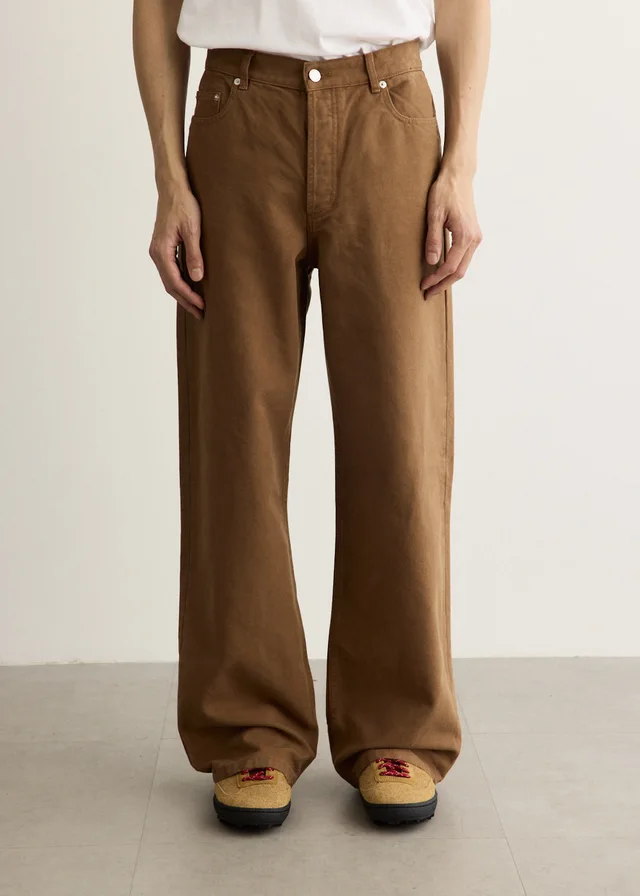 A.P.C. Aaron Jeans in CAA BROWN, image 1 of 1 from Incu
