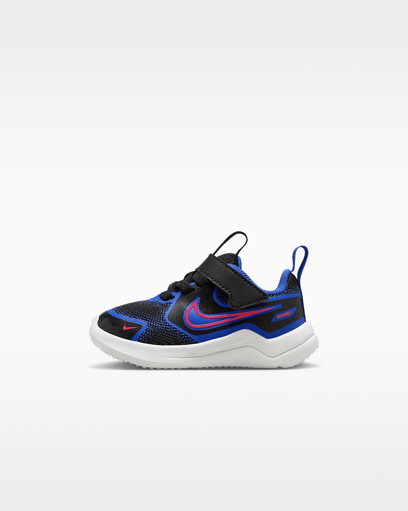 Nike Cosmic Runner in Black/Hyper Royal/Summit White/Bright Crimson, image 1 of 1 from Nike