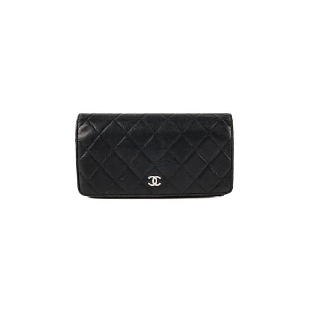Chanel Wallet Lambskin Black in Black Lambskin from The Purse Affair, photo 1 of 1