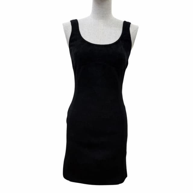 Fendi Skims FF Logo Pile Sleeveless Dress Black 40 in Black Nylon from The Reluxe, photo 1 of 1