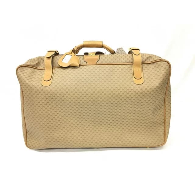 Gucci Large Micro GG Suitcase Luggage Bag 2g62 in Canvas from Bagriculture, photo 1 of 1