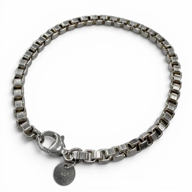 Tiffany & Co. Venetian Chain Bracelet Silver in Silver from The Reluxe, photo 1 of 1