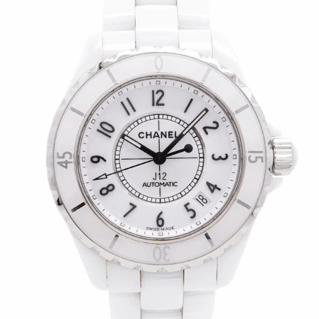 Chanel J12 White Dial Watch in White Ceramic from The Reluxe, photo 1 of 1