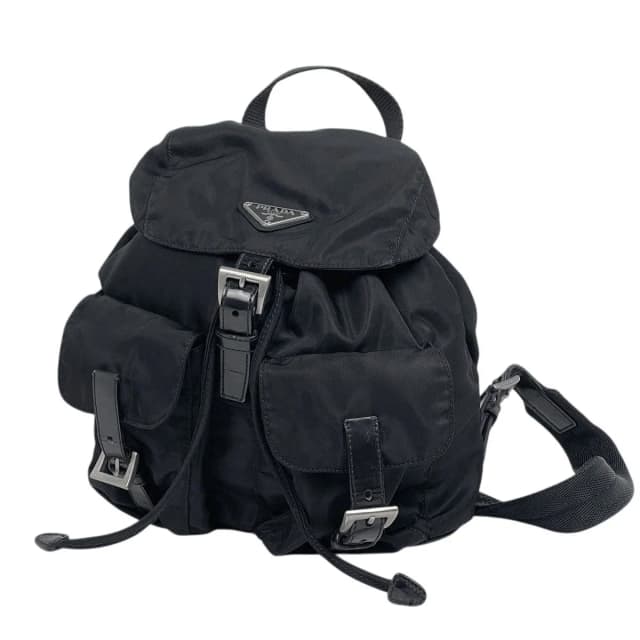 Prada Backpack Nylon Nero in Black Nylon from The Reluxe, photo 1 of 1