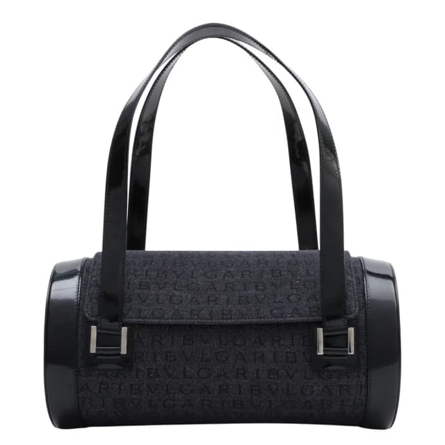 Bvlgari B Zero One Logo Mania Handbag Black from VINTAGE QOO TOKYO, photo 1 of 1