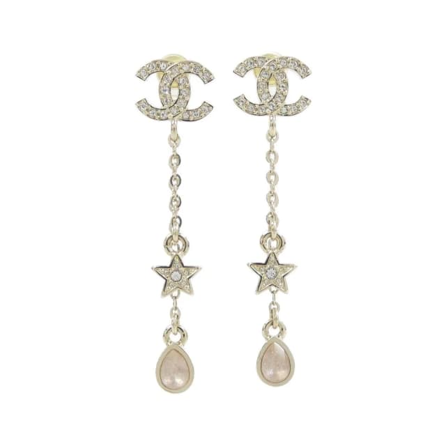 Chanel Earrings Gold in Gold from The Reluxe, photo 1 of 1