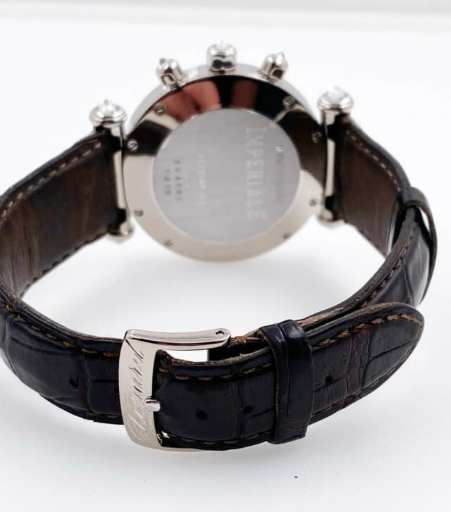 Imperiale 1215 37 / 3168-52 Chocolate Diamonds MOP 18K White Gold | Chopard | Buy at in Brown from Truefacet, photo 1 of 1